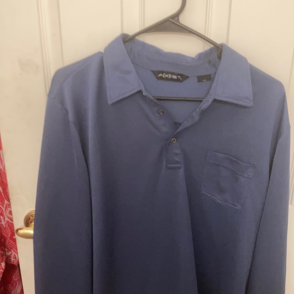 FINAL MARKDOWN Men’s Axist LS Polo Shirt XL